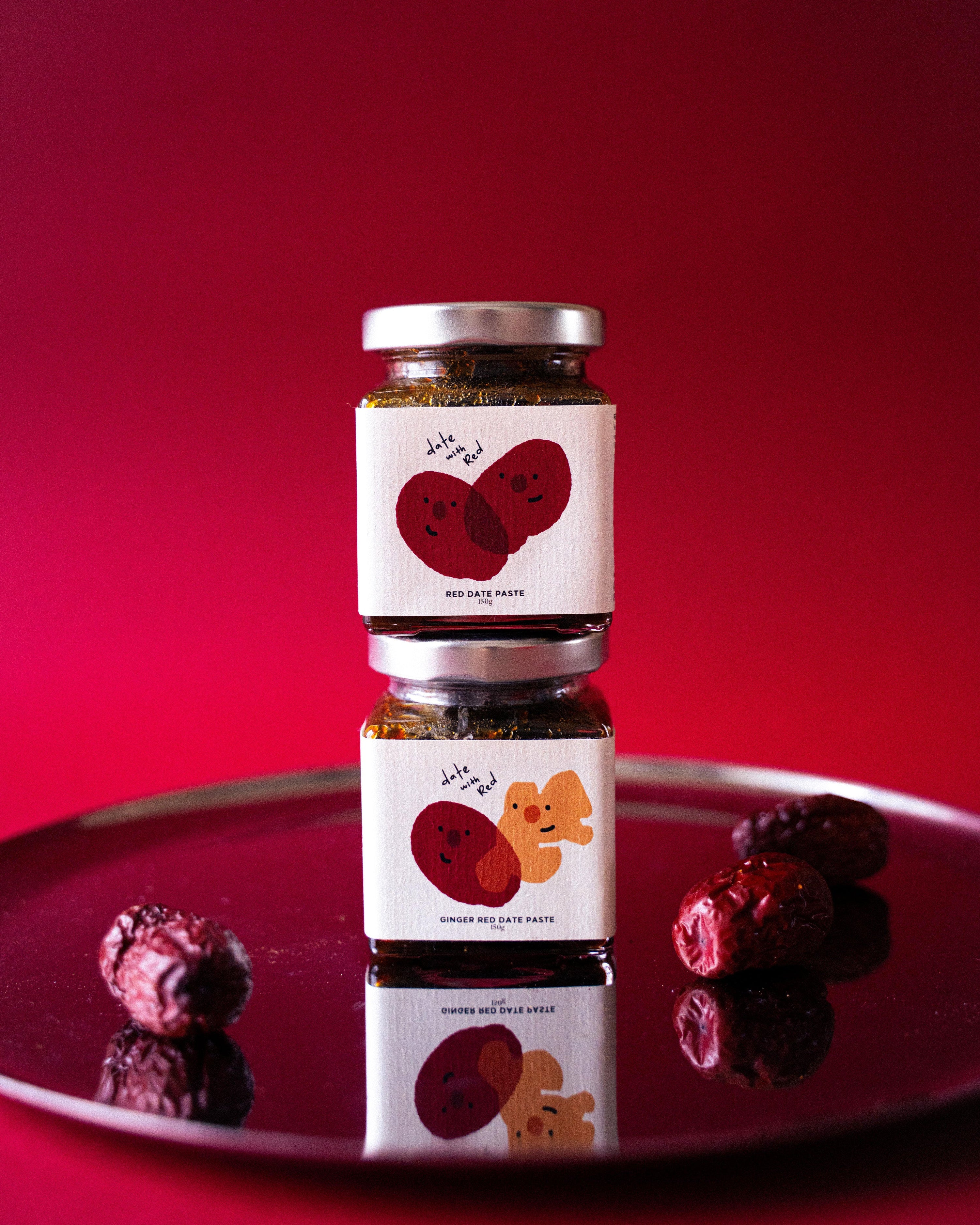 TWIN PACK RED DATE PASTE