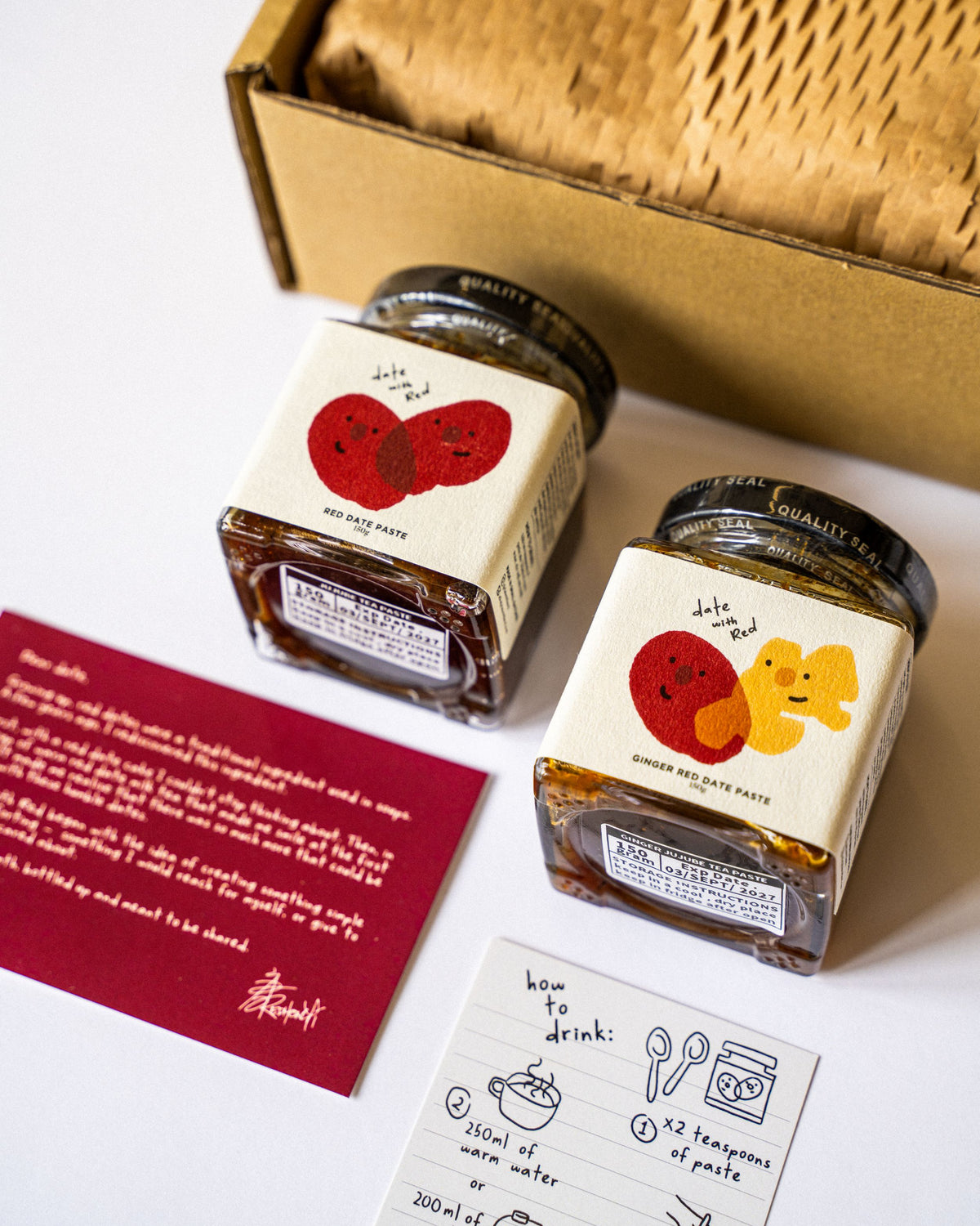 TWIN PACK RED DATE PASTE